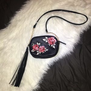 Black cross body bag